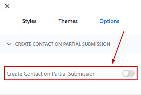 Option tab – figure 2