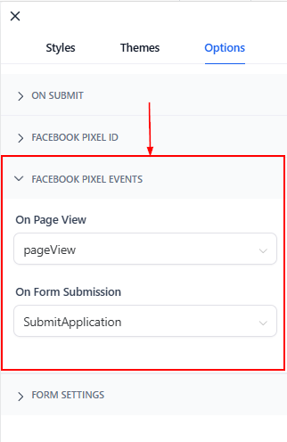 Options Tab – figure 5