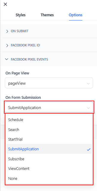 Options Tab – figure 7