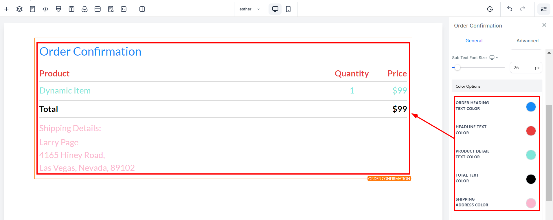 Order Confirmation – figure 6