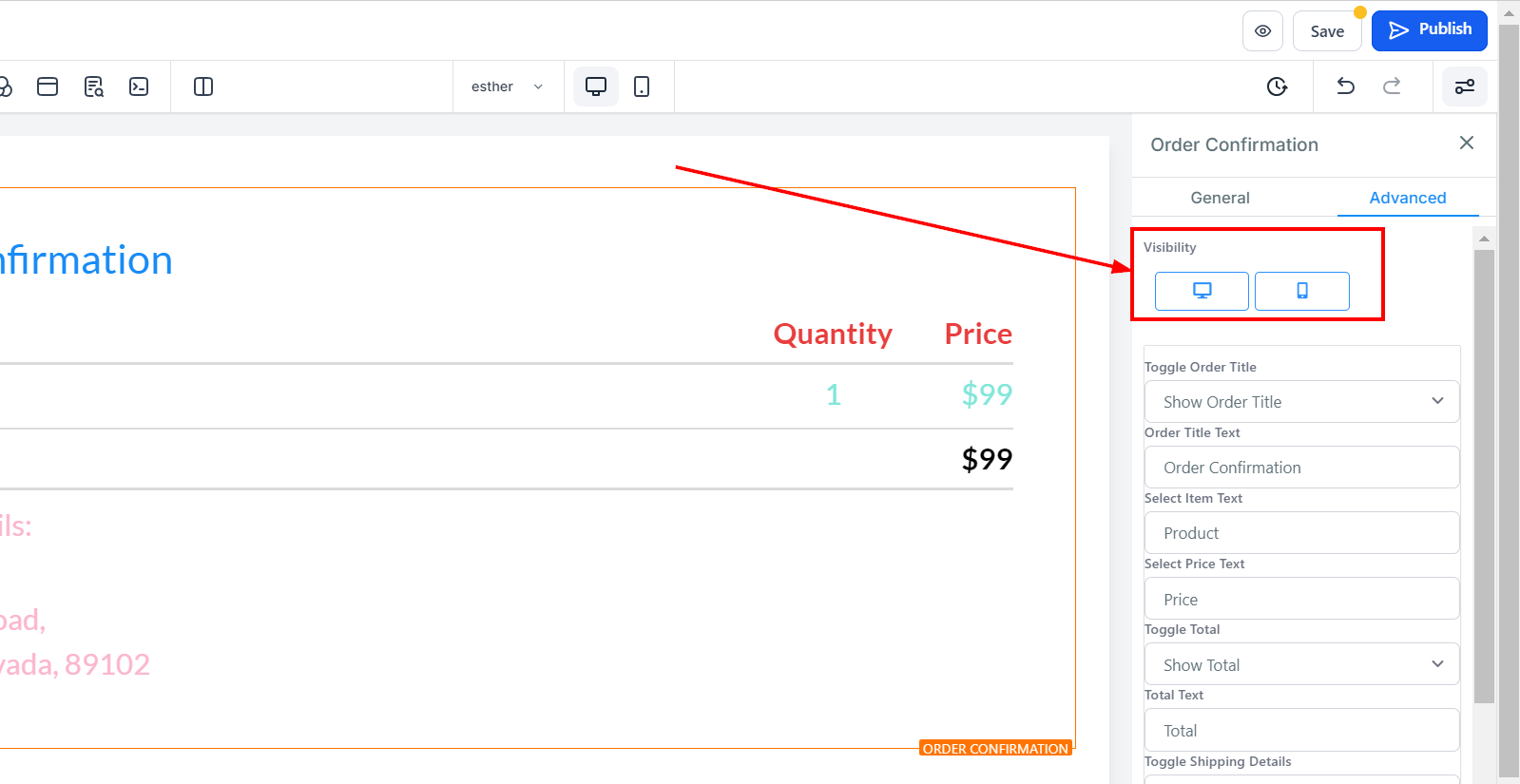Order Confirmation – figure 8