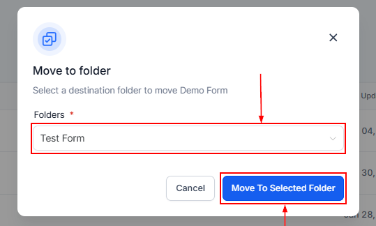 Organize Your Forms & Surveys With Folders – figure 3