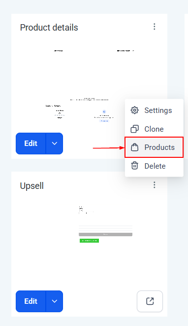Pages Tab - Stores – figure 10