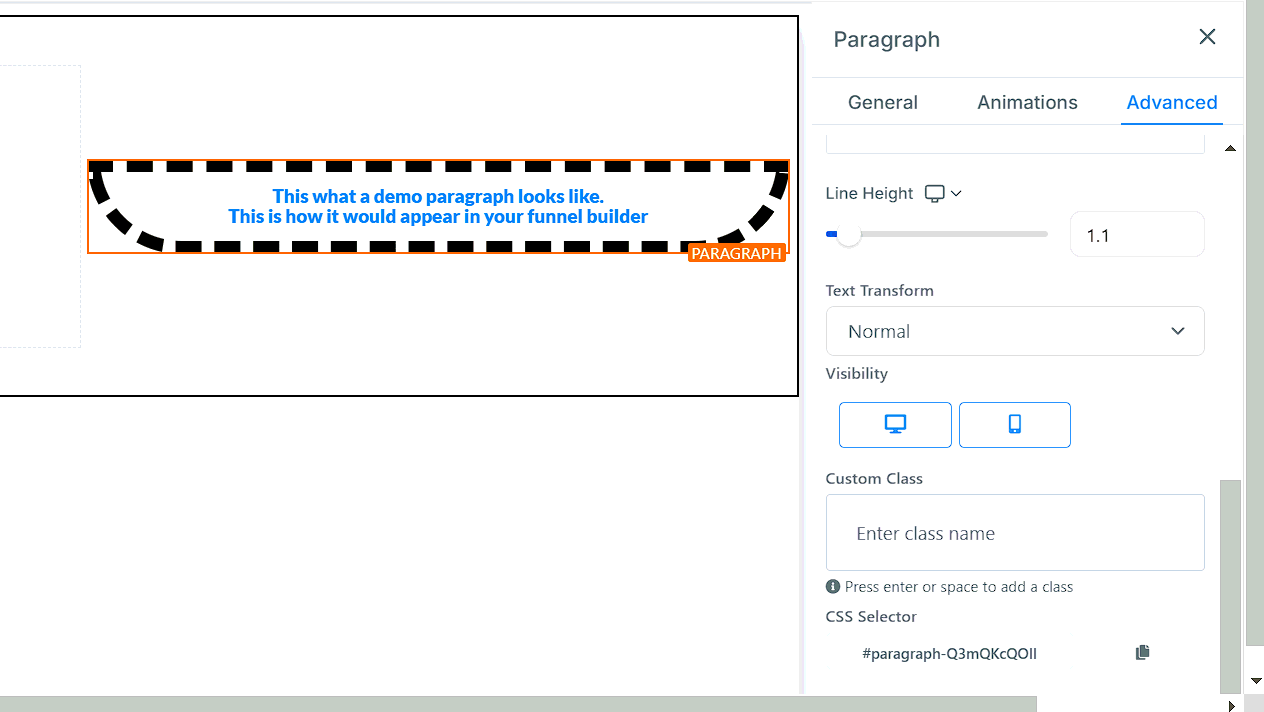 Paragraph – figure 22