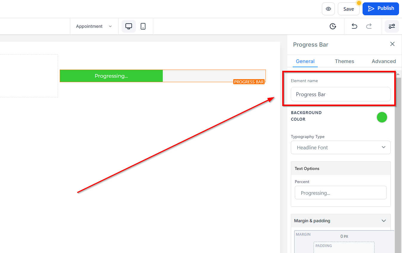 Progress Bar – figure 1
