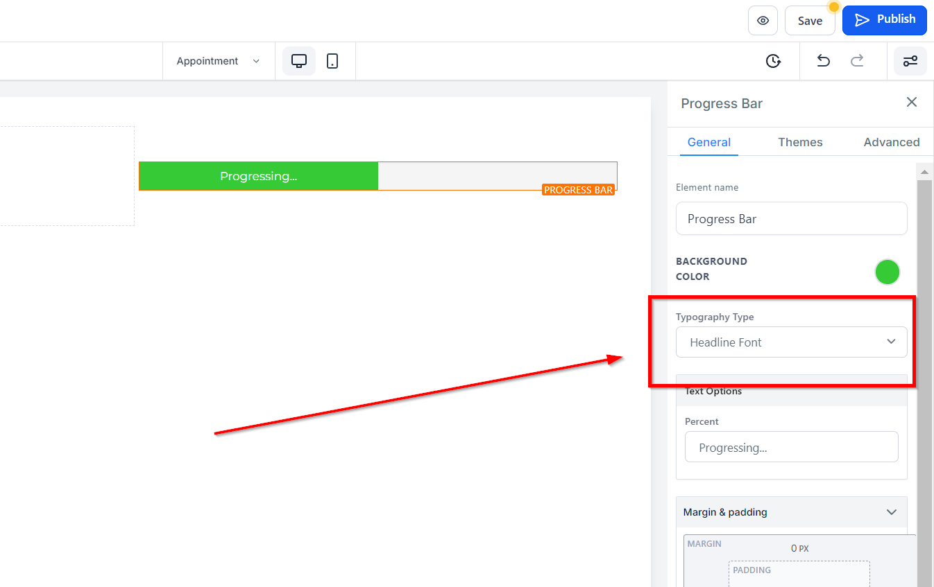 Progress Bar – figure 3