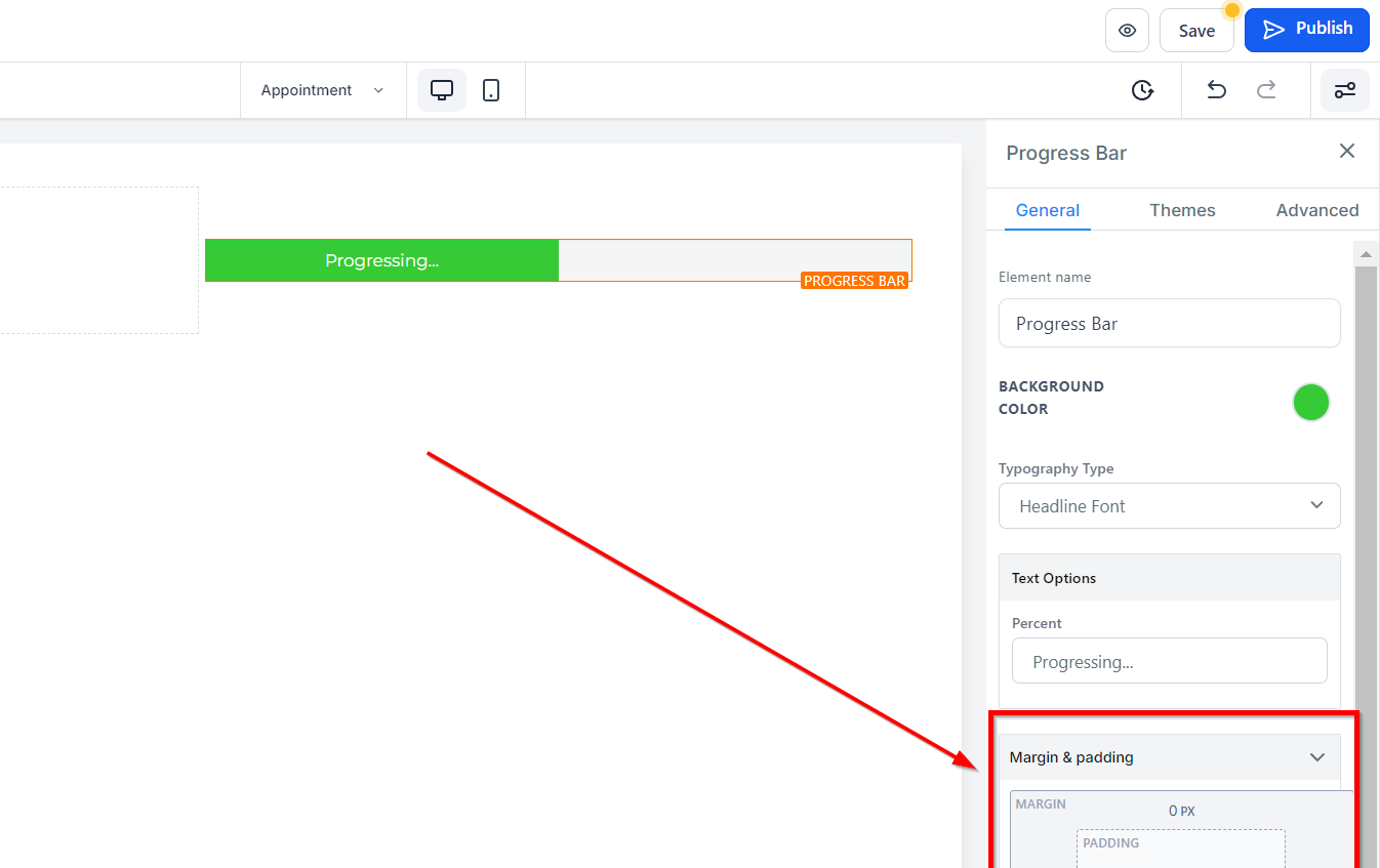 Progress Bar – figure 5