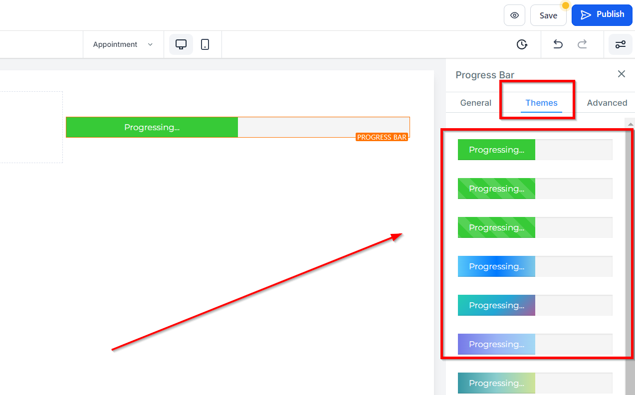 Progress Bar – figure 6