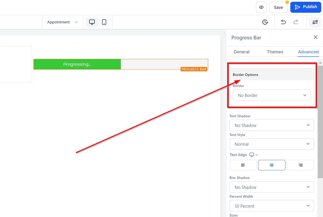 Progress Bar – figure 7