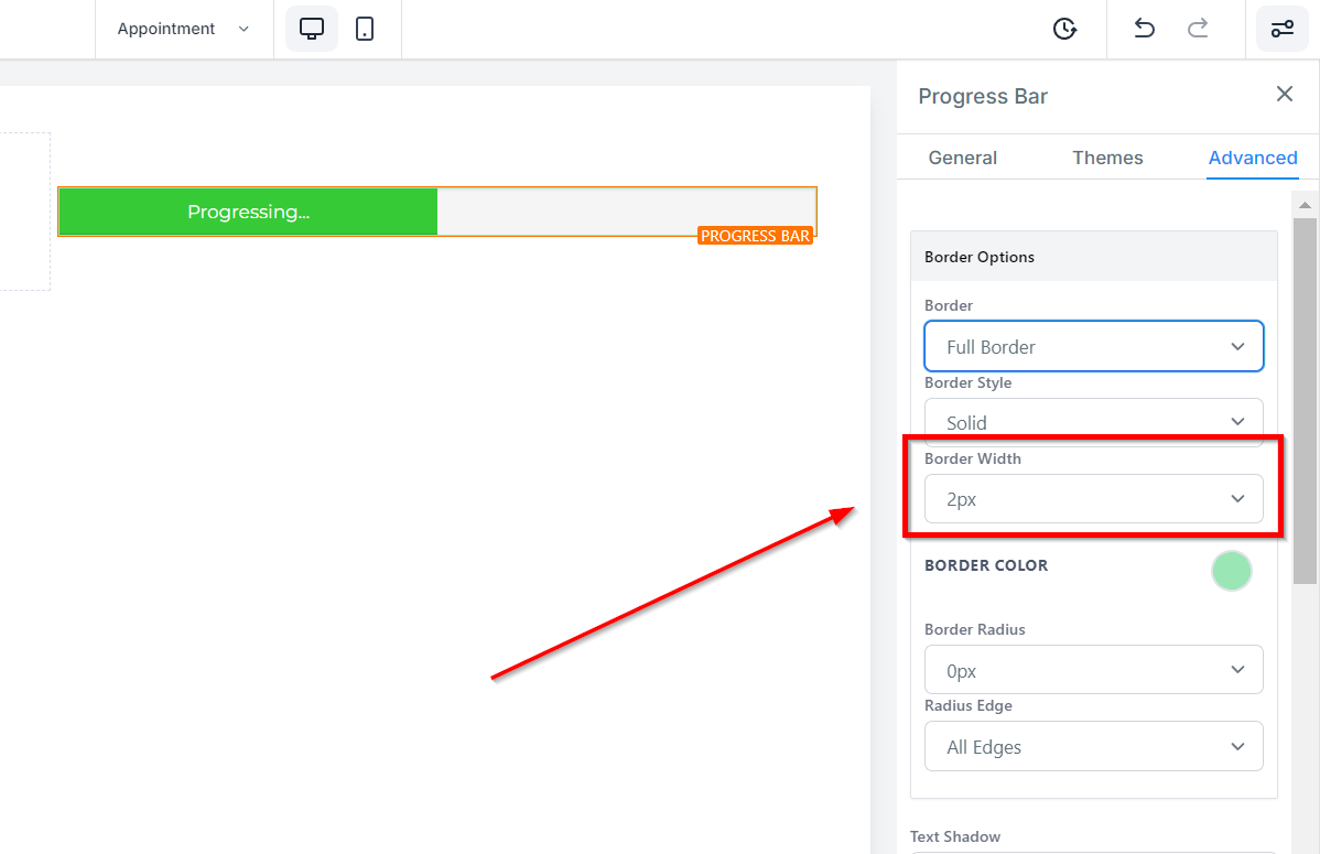 Progress Bar – figure 9