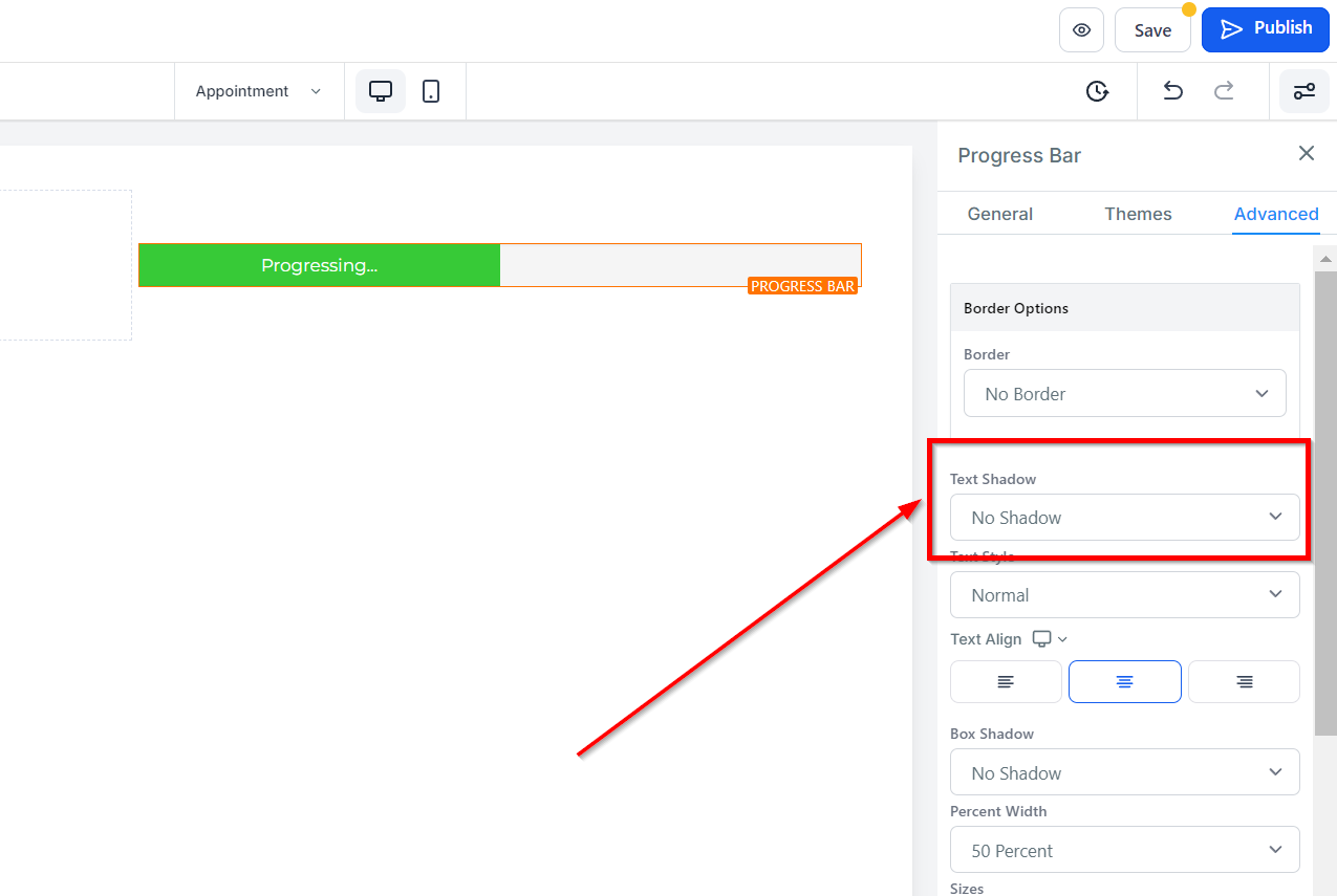 Progress Bar – figure 13