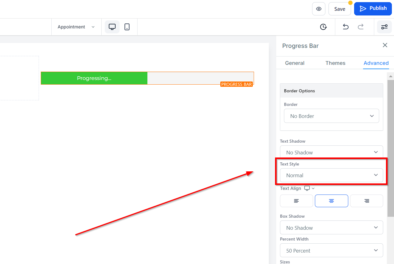 Progress Bar – figure 14