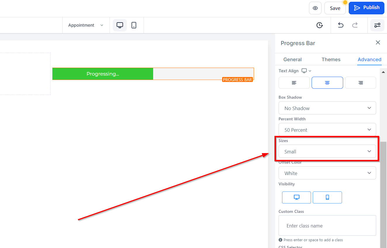Progress Bar – figure 18