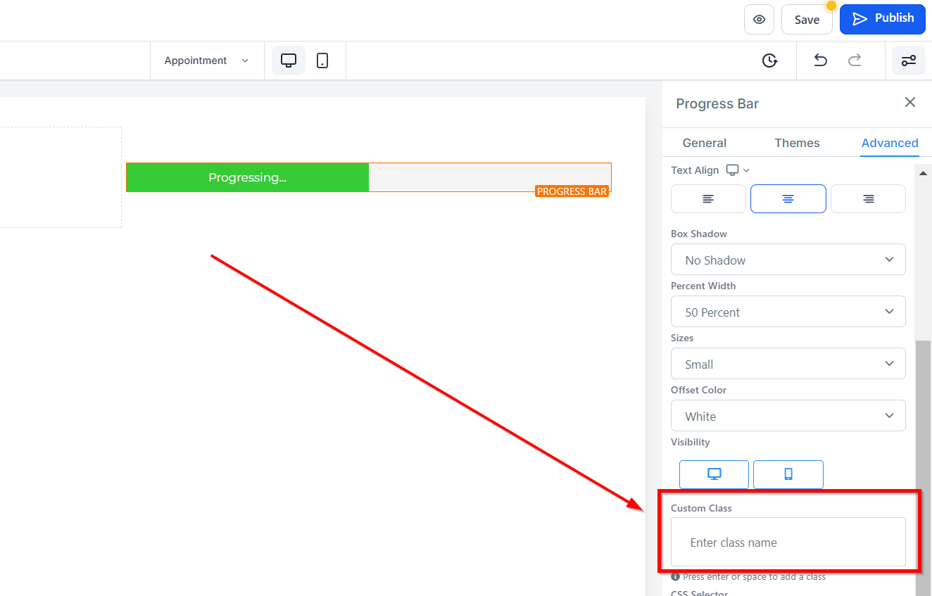 Progress Bar – figure 21