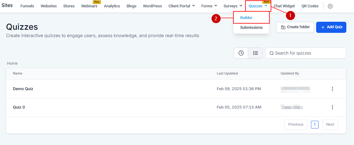Quizzes Overview – figure 1