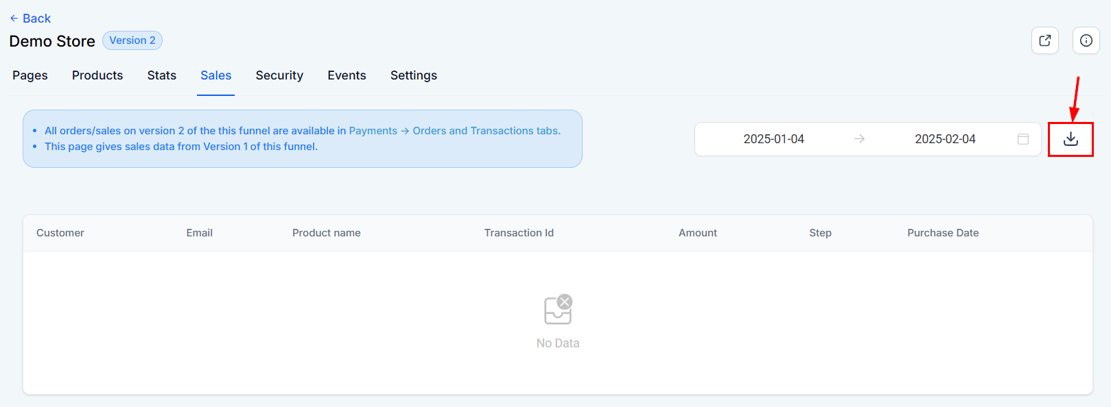Sales Tab - Stores – figure 3