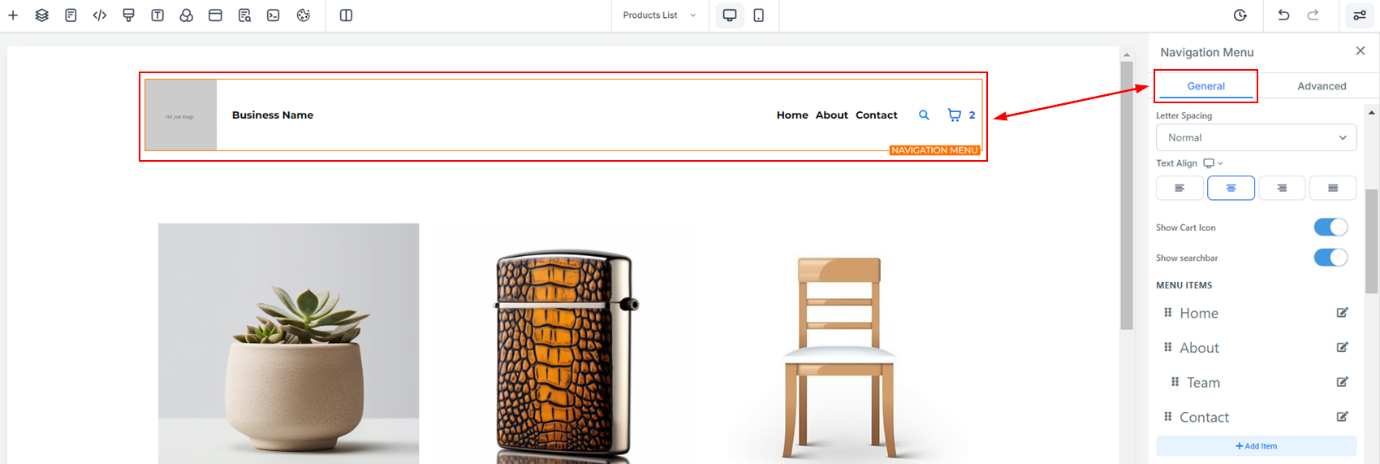 Search Bar Element – figure 1