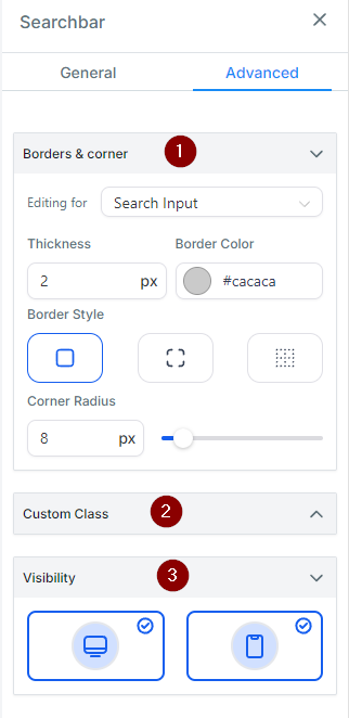 Search Bar Element – figure 6