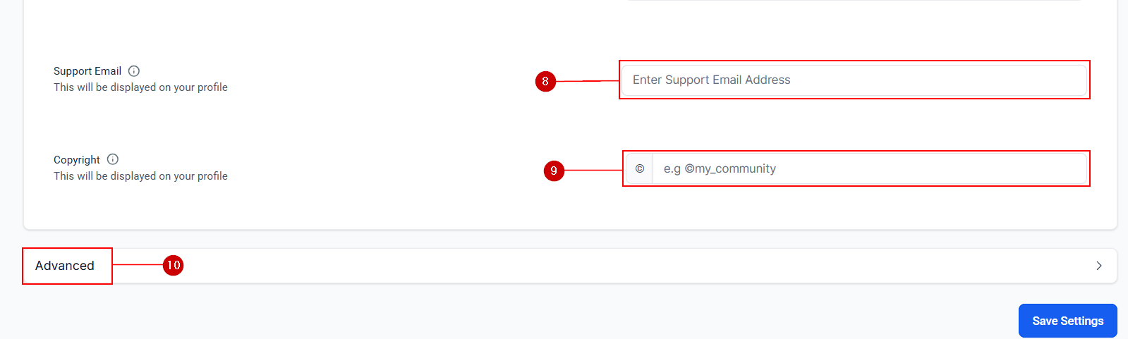 Setting up the Client Portal – figure 7