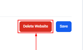 Settings Tab - Websites – figure 18