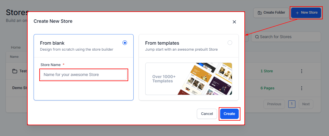 Stores Overview – figure 4