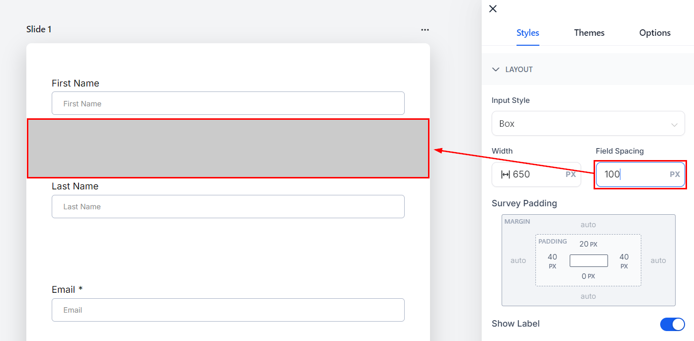 Styles tab – figure 4