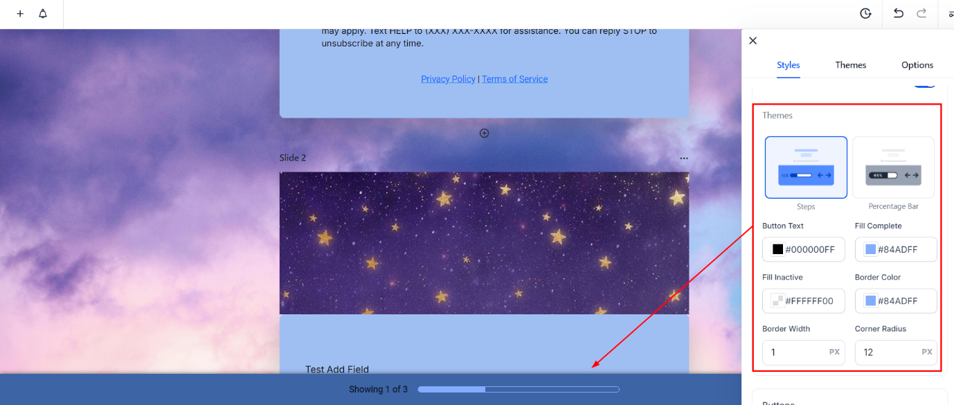 Styles tab – figure 9