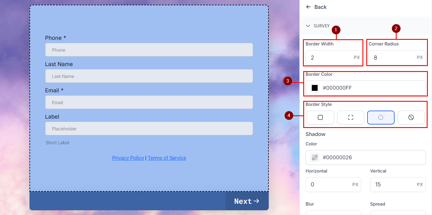 Styles tab – figure 20