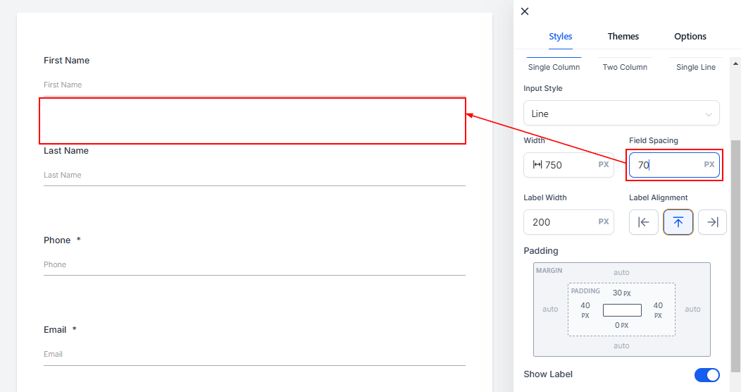 Styles Tab – figure 8