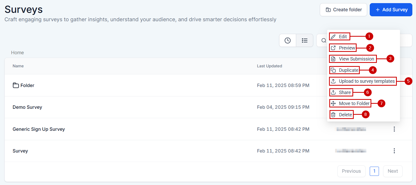 Survey Builder Tab Overview – figure 10