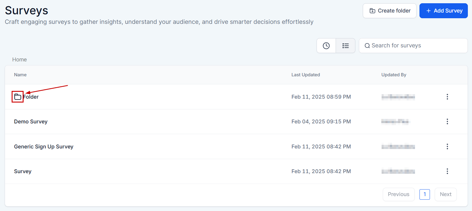 Survey Builder Tab Overview – figure 11