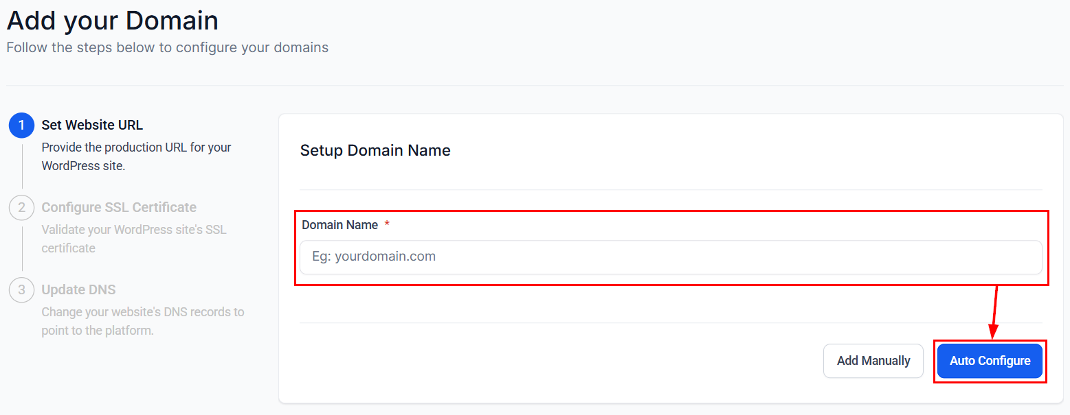 WordPress Hosting Management – figure 5
